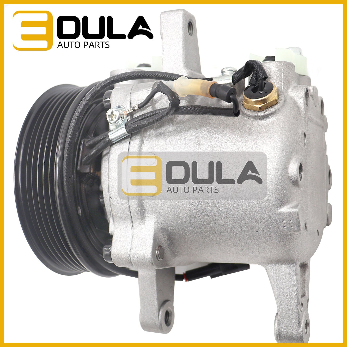 SV07E AC compressor 6PK, suitable for Kubota M126 and M135 tractors 4472803080 4472803050