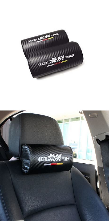 Mugen Car Rear Sticker Boot Trunk Badge for Silver Red - v