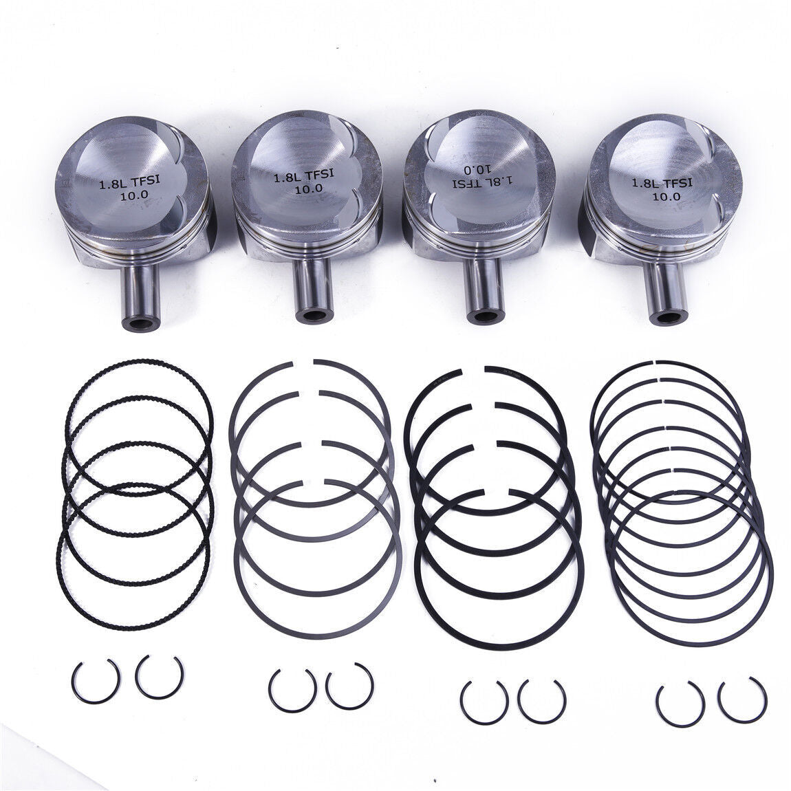 EA888 1.8T engine 2-piston assembly (4 pistons with pins and piston rings) -