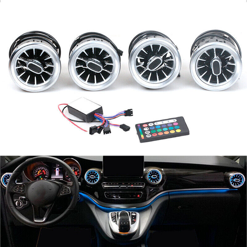 Set Front Dashboard Air Condition Vent for Mercedes-Benz V Class W447 Vito V250