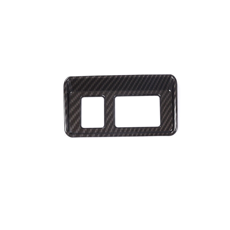 For Discovery Sport SE 15-19 Carbon Fiber Driver's Side Dash Control Cover Trim