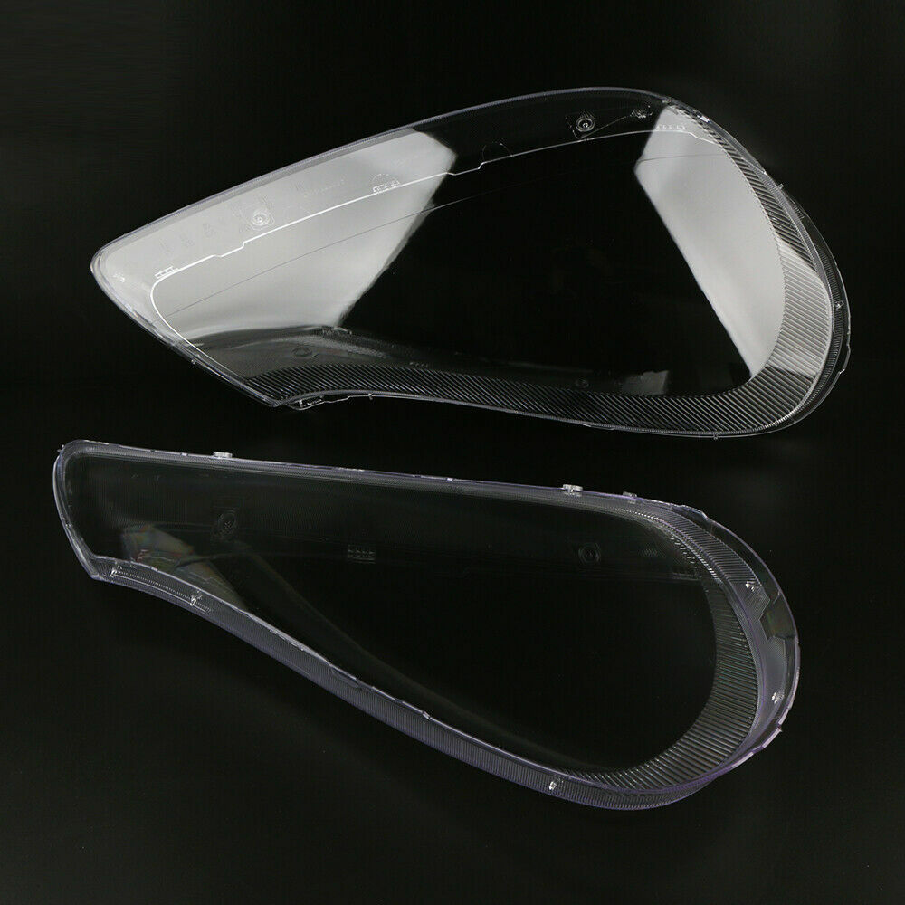 Pair of headlight cover protective covers for transparent lenses, suitable for Porsche for Cayenne 2008 - 2010
