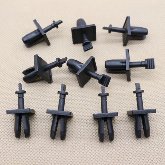 10-piece front bumper grille accessory fixing clips for GM 14032200