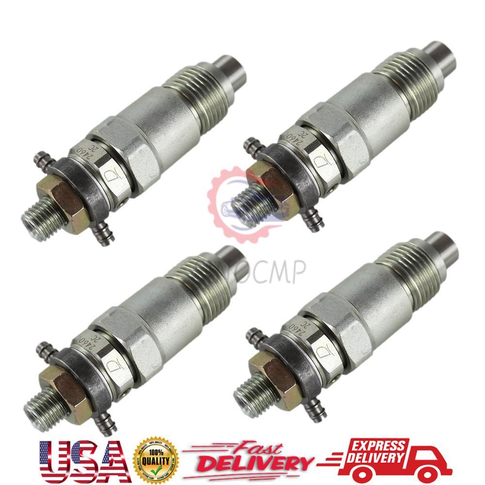 4x Fuel Injector 3974254 For Bobcat 743 645 643 Kubota V1702 D1402 V1902 Engine