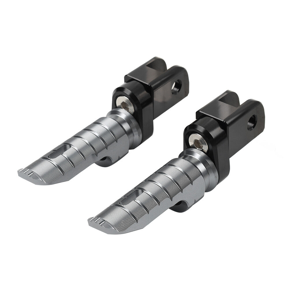 Grey Front Footrests Foot Peg For RS660 21-23 RSV4 09-23 Tuono V4 20-23