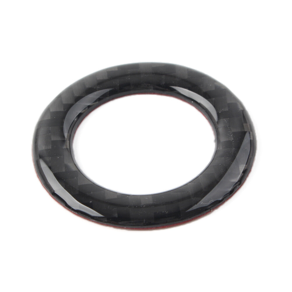 for Jeep Grand Cherokee 2011-2021 Black Car Start Stop Ignition Button Ring Trim
