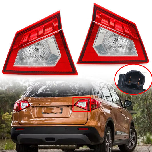 1Pair Inside Rear Bumper Turn Light Tail Light 2Pcs for SUZUKI Vitara 2016-2018 v
