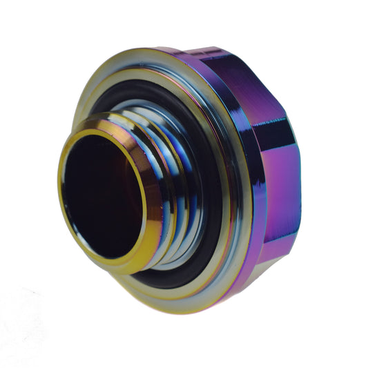 ISANCE Chrome ENGINE OIL CAP TANK COVER for Honda Accord for Civic CR-V Clarity City Q
