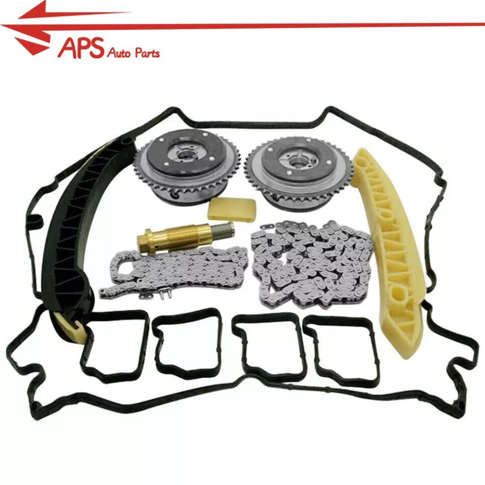 Timing chain kit camshaft adjuster suitable for Mercedes C230 C200 C180 SLK200 1.8L M271