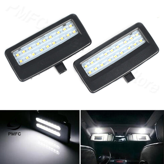 2 Pcs LED Vanity Mirror Light Lamp For 5series F07 F10 F11 7 F01 F02 F03 v