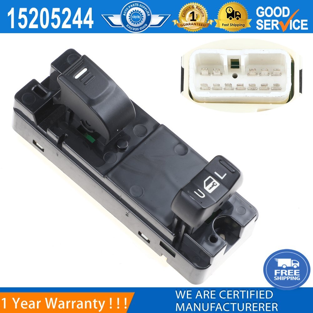 Power window switch 15205244 Passenger side applicable to 04-12 for Chevrolet Colorado for GMC for Canyon