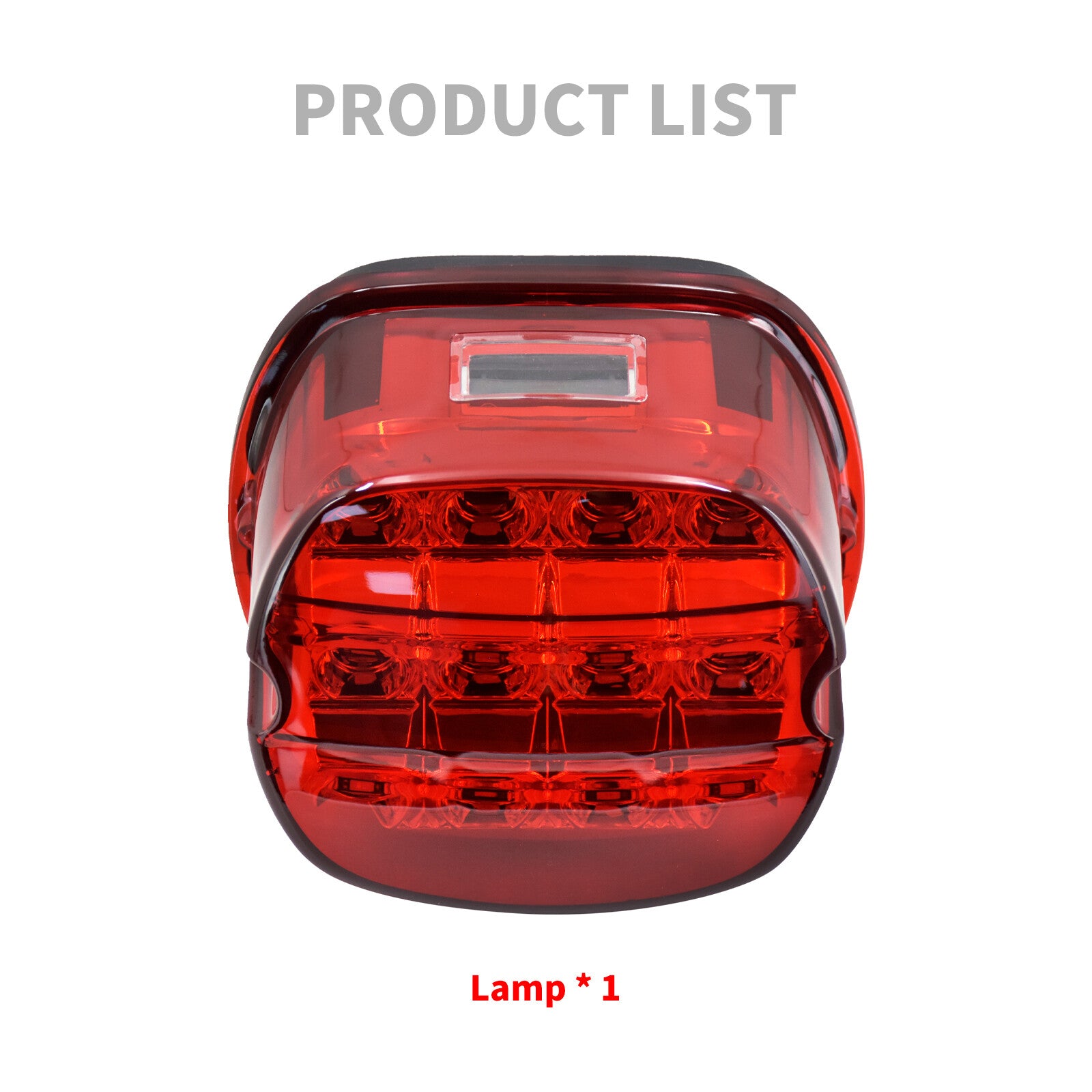 Red LED Running Brake Tail Light for Harley Touring Road King Electra Glide 99+