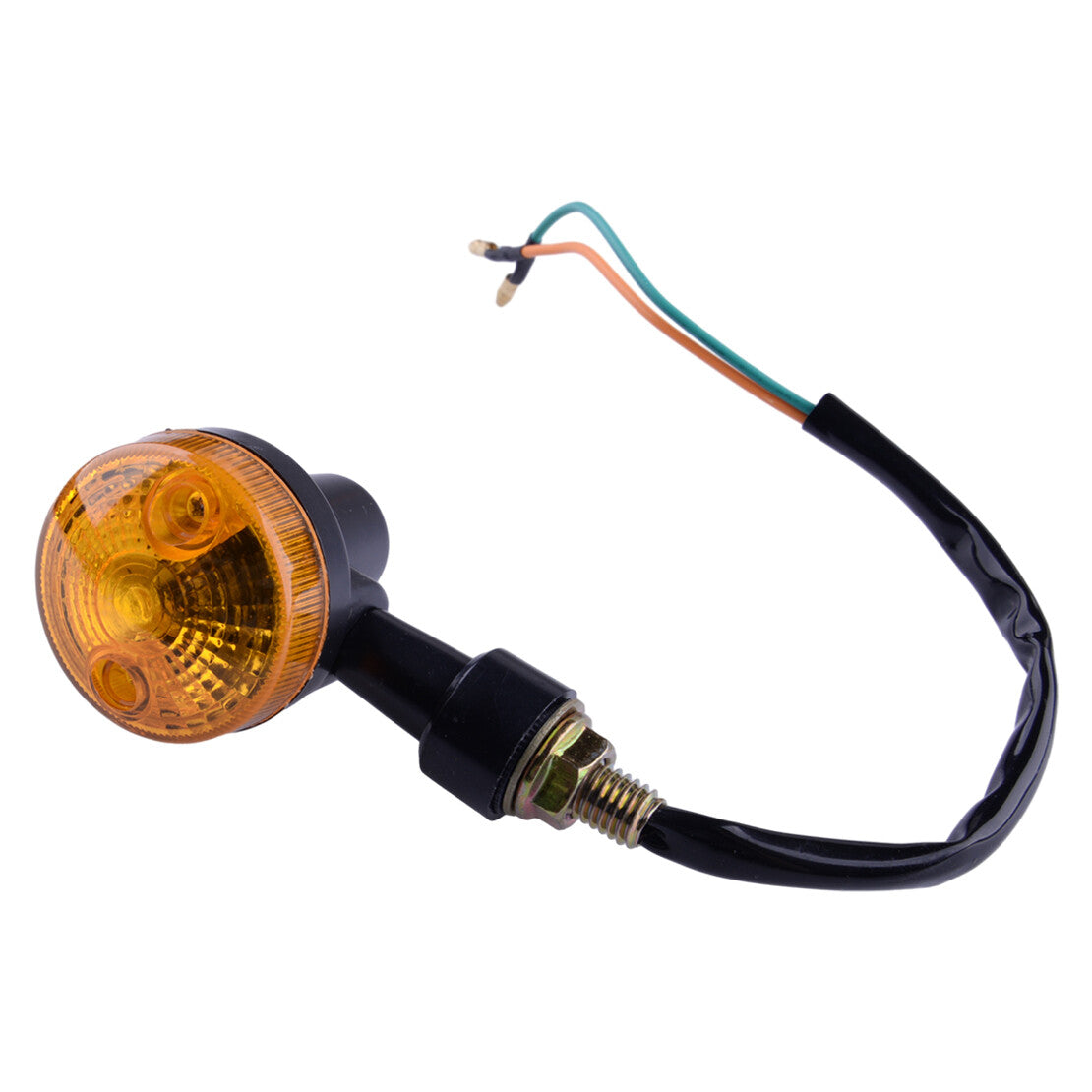 Motorcycle Halogen Turn Signal Light Amber Blinker Indicator Lamp 12V