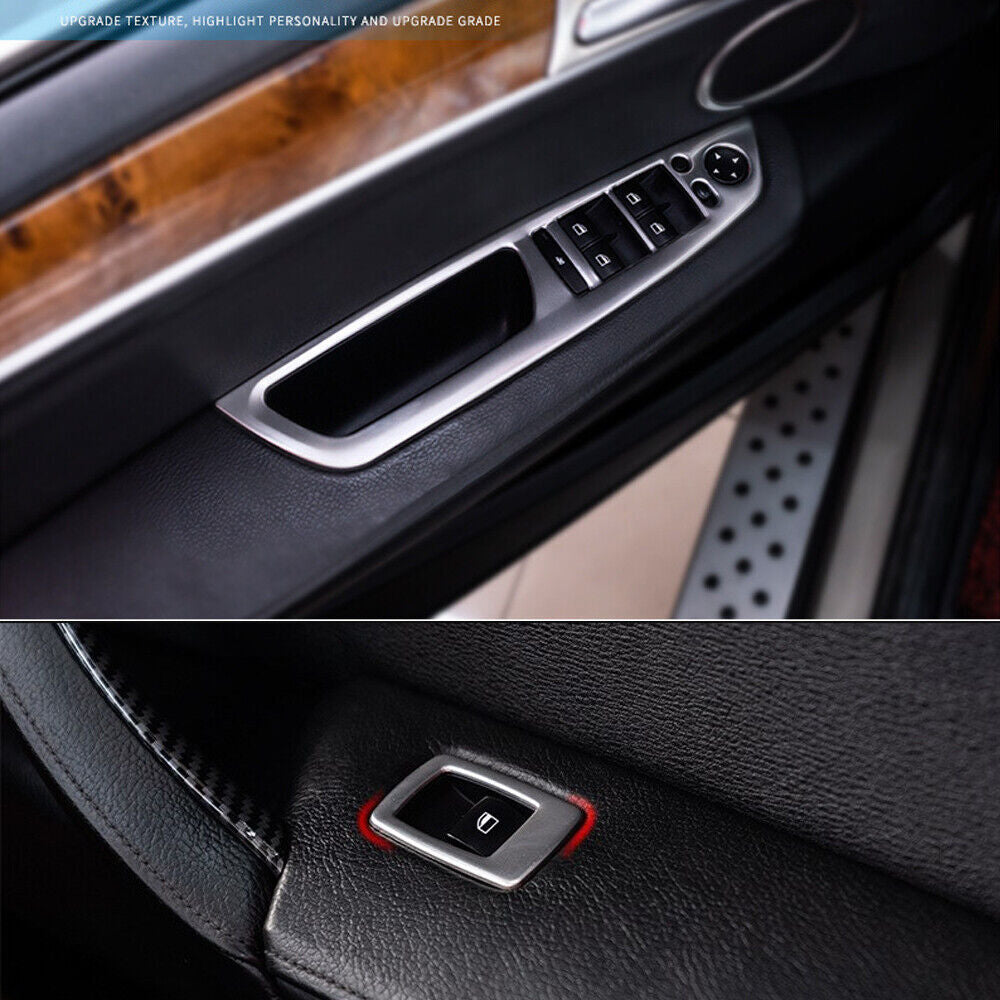 Set of 4 GM Car Door Lock Knob Pull Pin Car SUV Truck Interior Aluminum- v