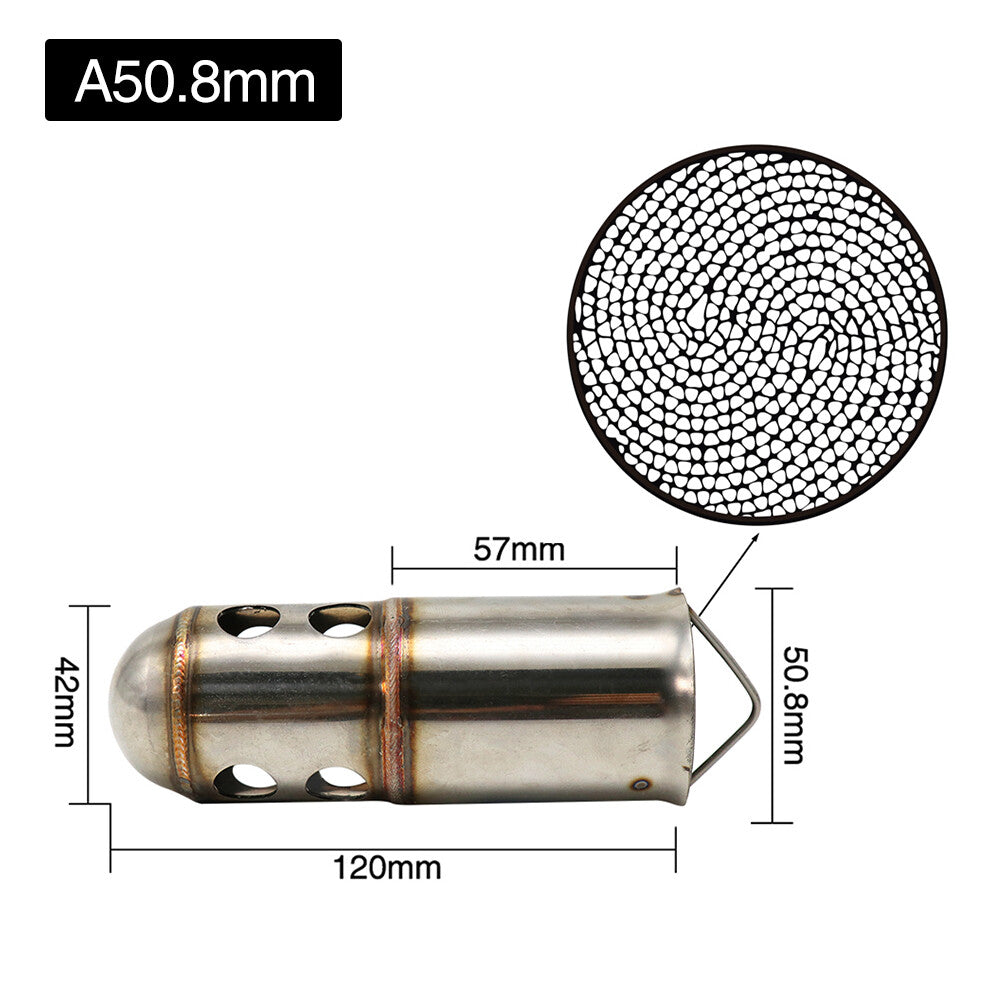 Muffler Removable 50.8mm Exhaust Silencer DB Killer for Honda for Yamaha Motorcycle