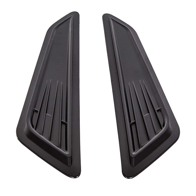 2PCS Air Flow Intake Hood Scoop Bonnet Vent Cover Universal Car Decorative Part v