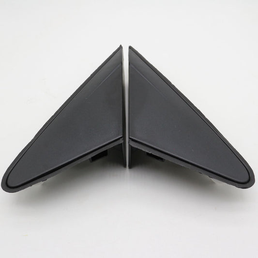 2-piece LH and right-hand side mirror molded decorative cover triangle for Cruze 2009-14