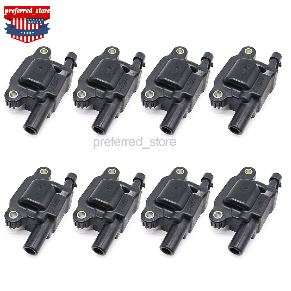 for gMC for Cadillac 5.3L 6.0L 12570616 12611424 8-piece ignition coil kit v