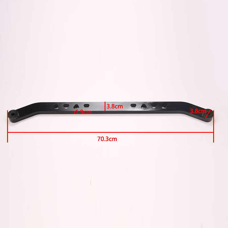 Rear Lower Tie Bar Brace for Honda for Civic 92-95 for Acura Integra 94-01 EG DC Black Q