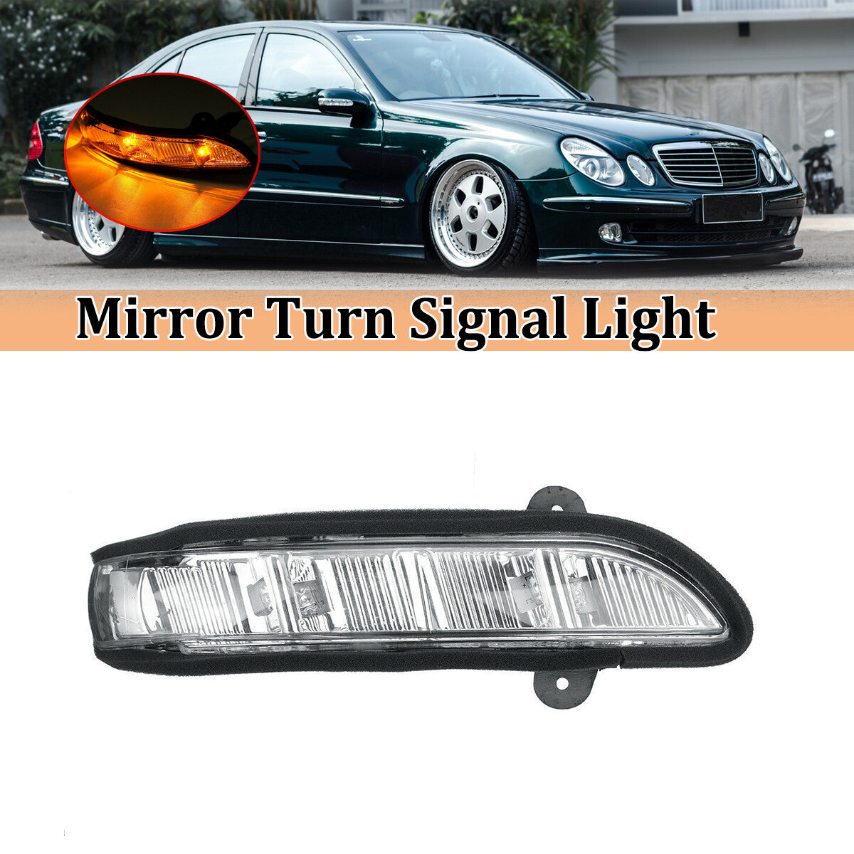 The right-side turn signal light applies to for Mercedes-Benz E350 CL65 W216 W211 06-09