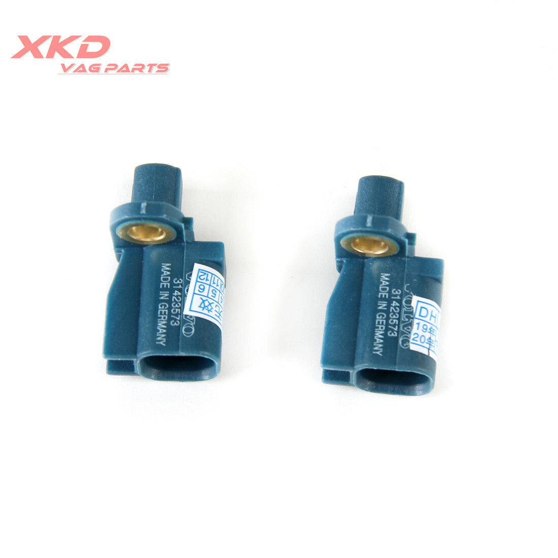 2Pcs Rear ABS Speed Sensor Fit for Volvo S80 S60 XC60 31423573 Q