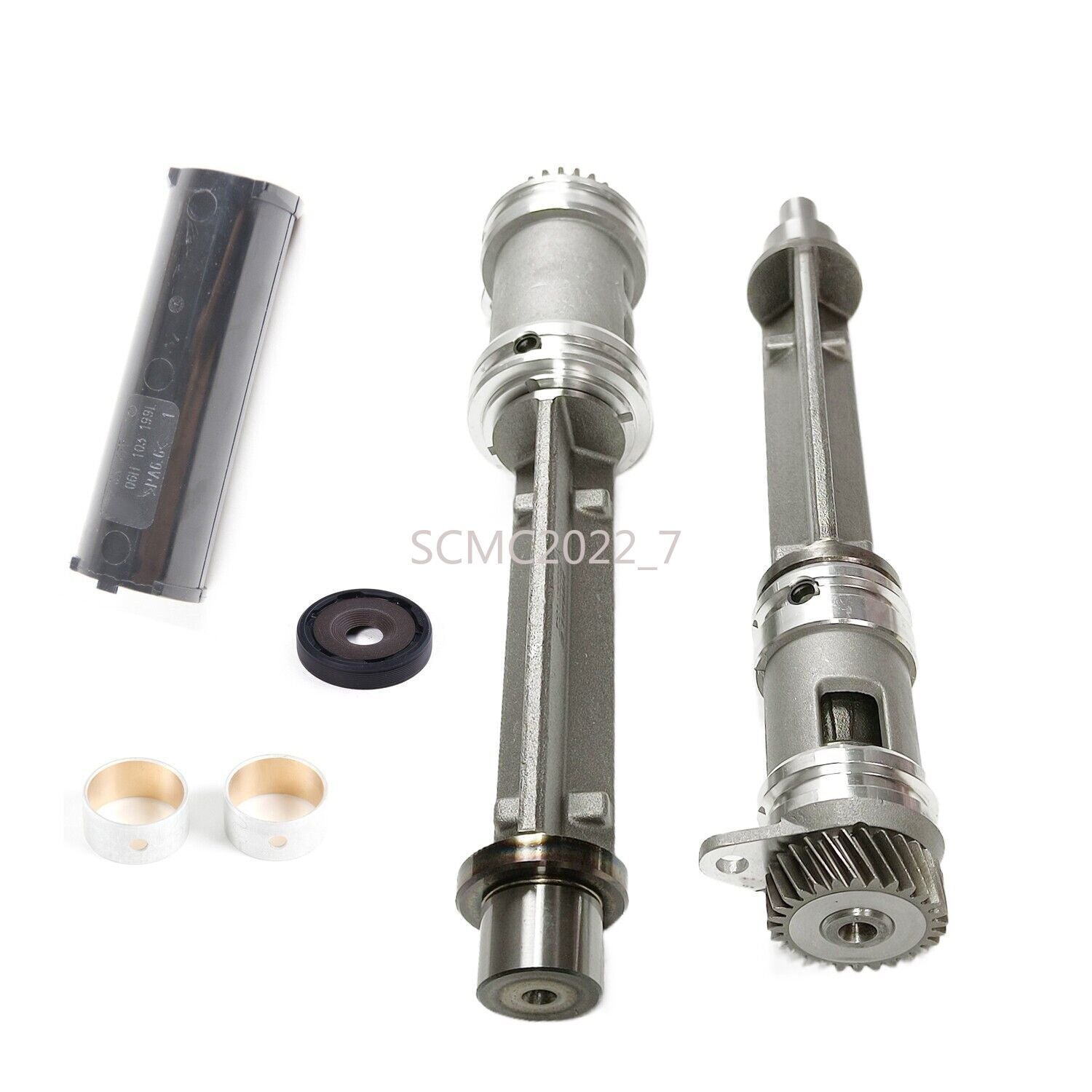 2x Balance Shafts w/ Tube Oil strainers 06H198205A for Audi A4 Q5 for VW for Jetta 2.0T