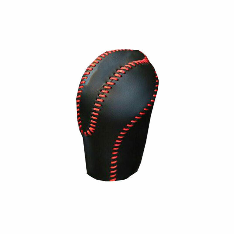 for Nissan Armada Patrol 2017-20 Console Gear Shift Knob Cover Leather Black 1X