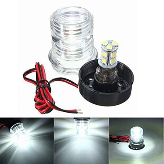 2-Piece LED Marine/Yacht Navigation Anchor - White Light, Full Circle, Waterproof n