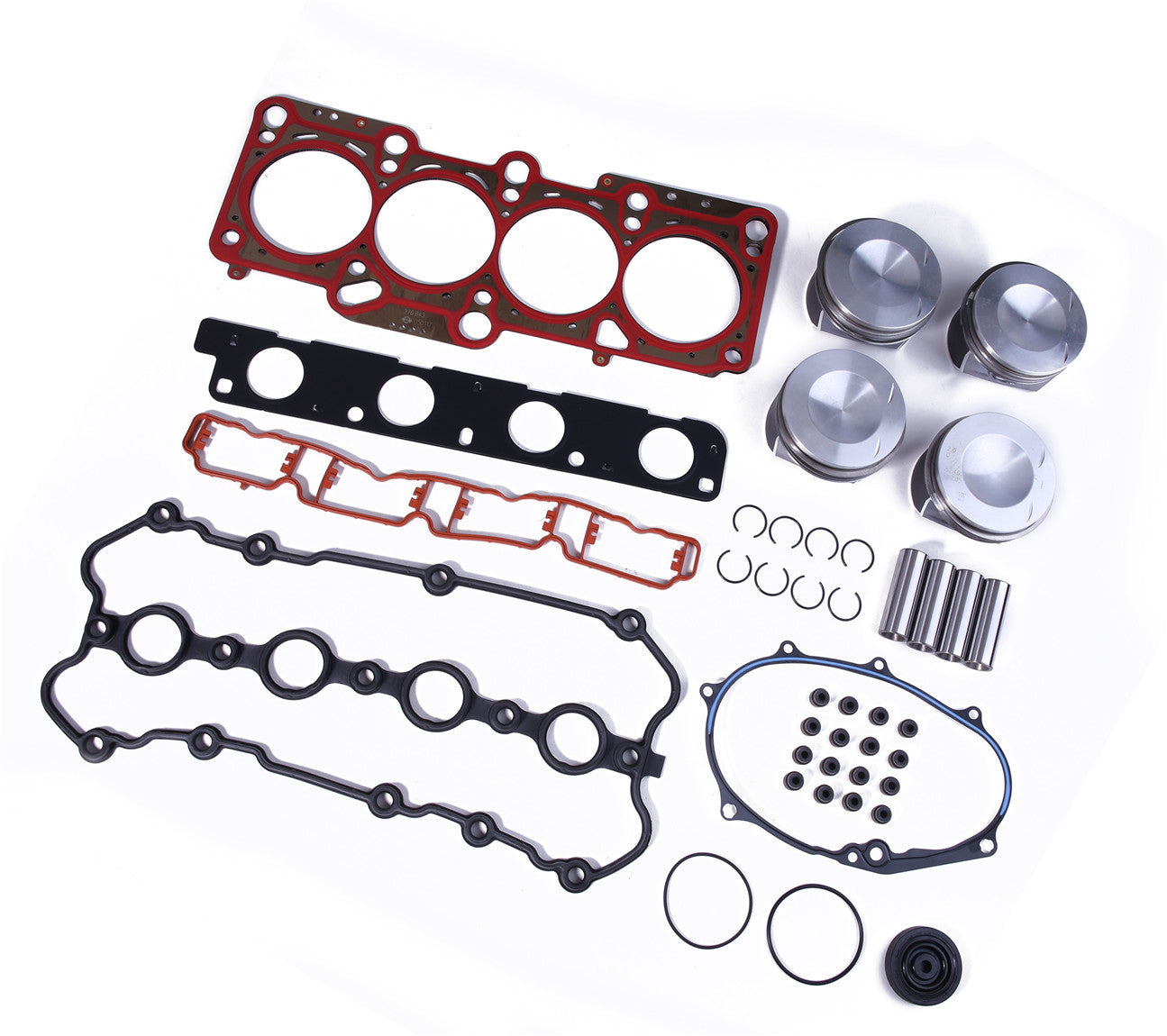 4x Engine Pistons Rings 82.51mm 21mm for VW GTI for Passat for Audi A3 A4 A5 2.0 TFSI 9617 B