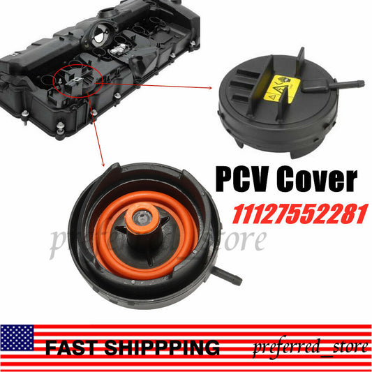 PCV valve cover is suitable for 128i, 328i, 328xi, 528xi, X3, X5, Z4, N52 2.0L-3.0L models (06-13). v