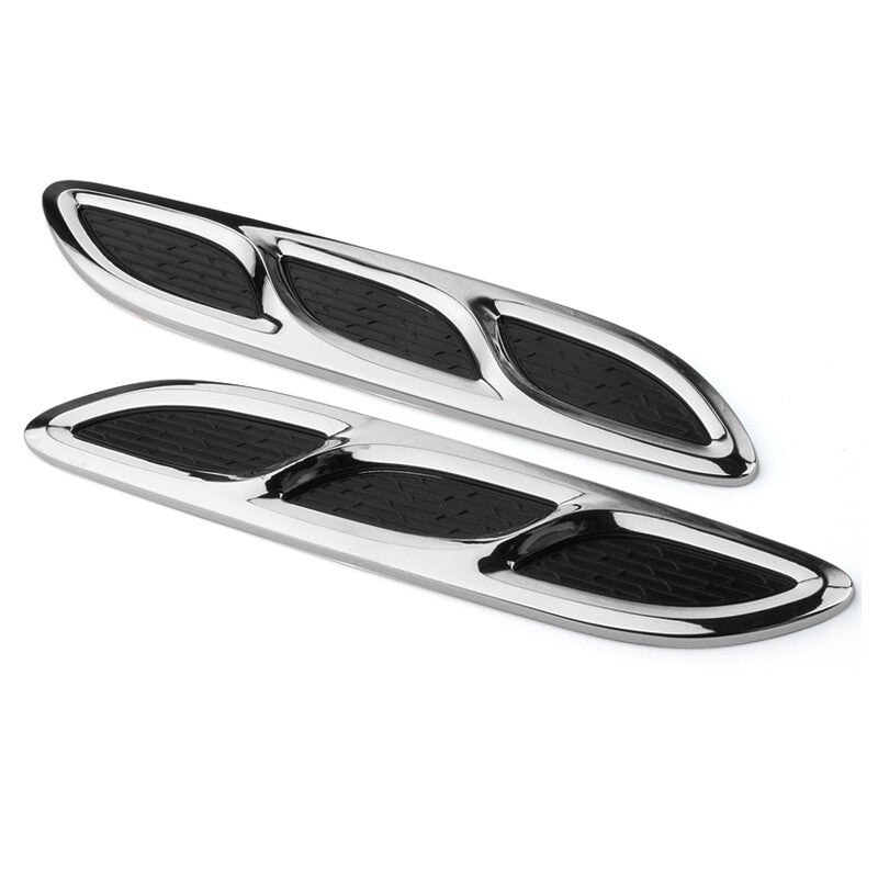 Car -style hood ventilation kit, side vents, open cooling panel, ABS accessories - n