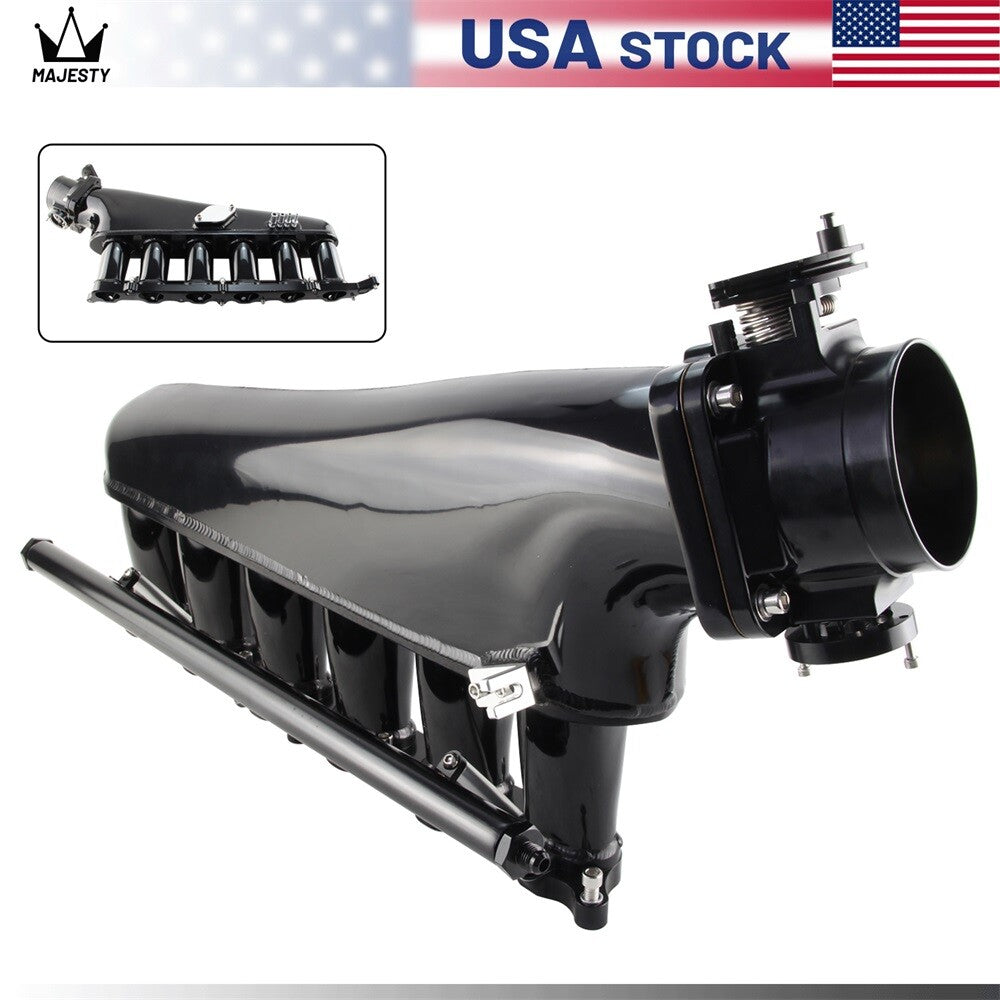Intake Manifold Kit Throttle Body 90mm Fuel Rail for Toyota Supra Chaser 2JZ-GE