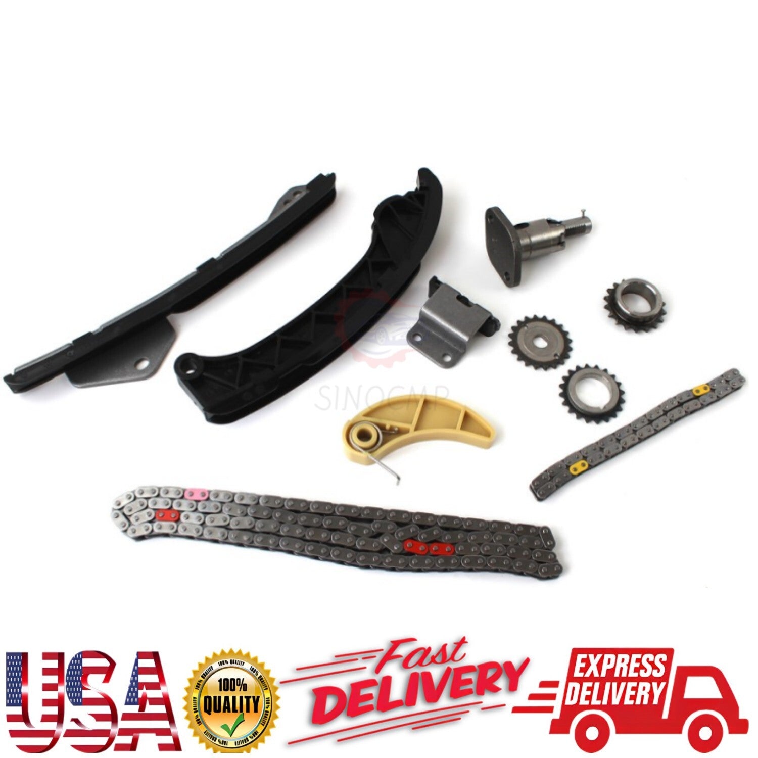 Timing Chain Kit for Scion Vibe for Corolla Matrix Prius Plug-In xD CT200H FE 2ZR