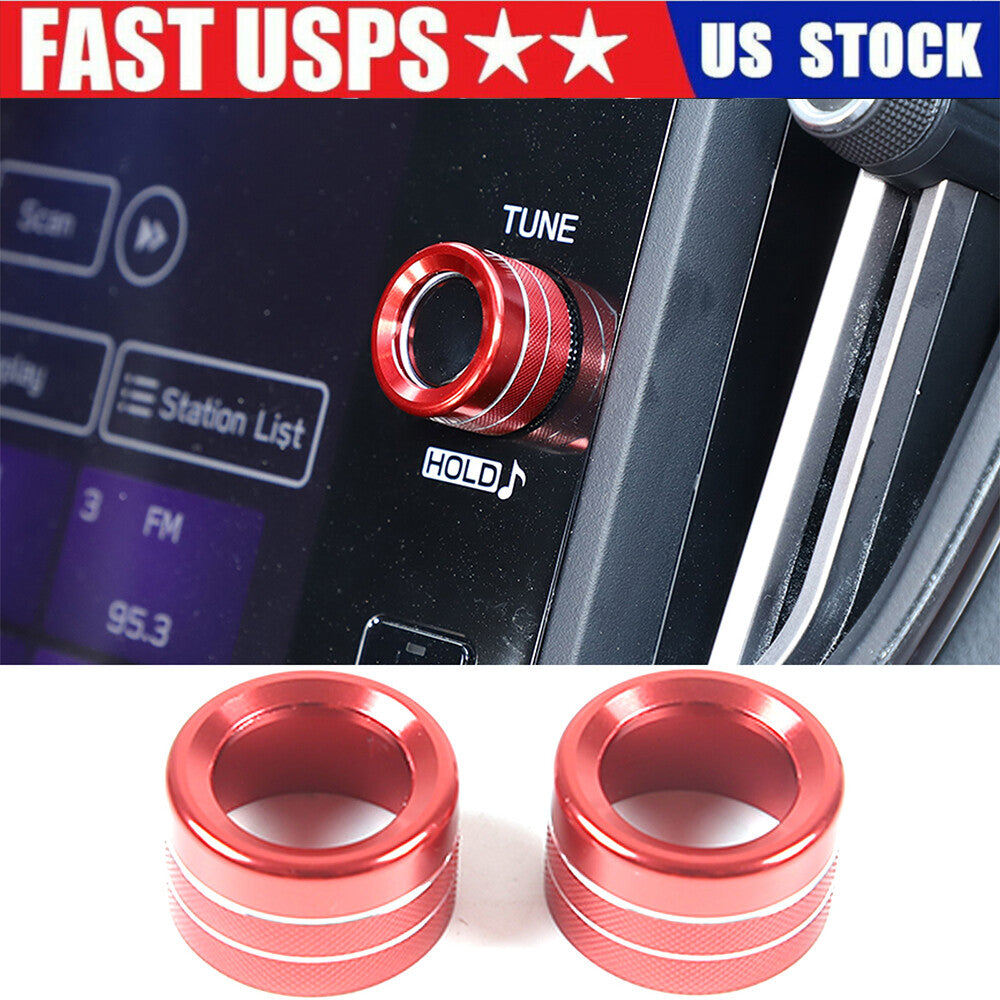 Red ABS Center Console Dashboard Trim Frame Cover for Maverick 2022 - 2023- v