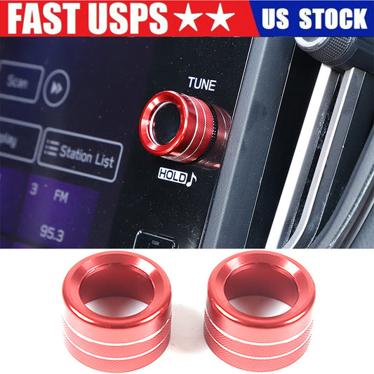 Red ABS Center Console Dashboard Trim Frame Cover for Maverick 2022 - 2023- v