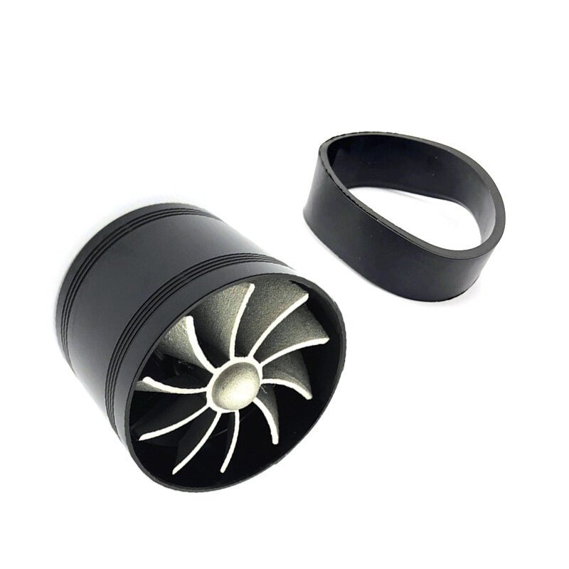 Truck SUV Car Intake Turbocharger Single Fan Engine Gas Saving Supercharger - n