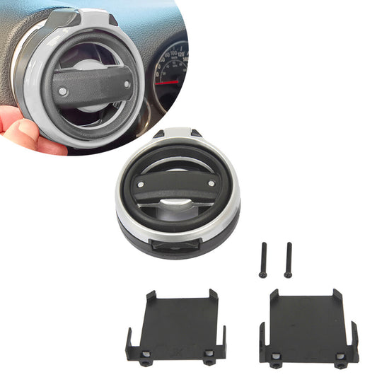 Car A/C Air Vent Cup Holder Stand Bottle Mount Silver fit for Jeep for Wrangler JK JL JT Q