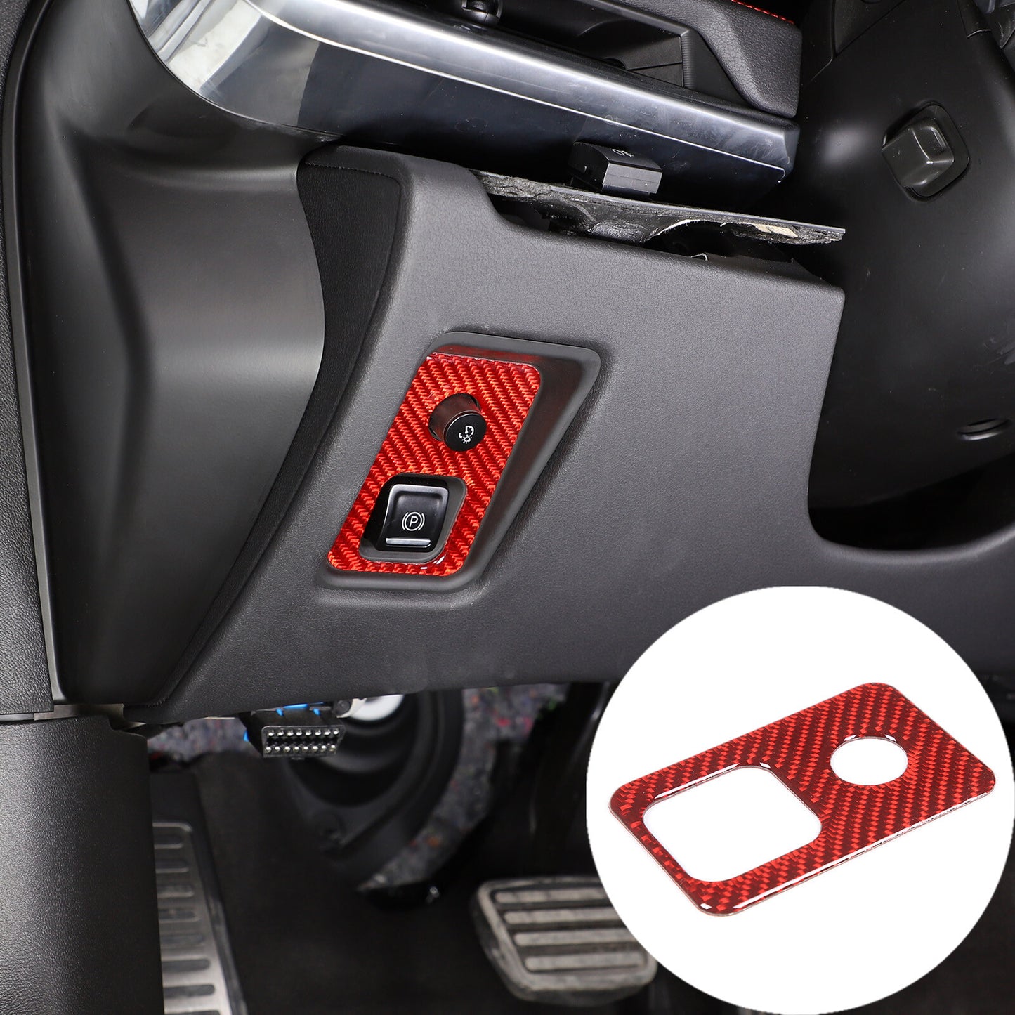 Carbon fiber ABS door handle bowl cover for 5 F10 520 525 528 11-17- v