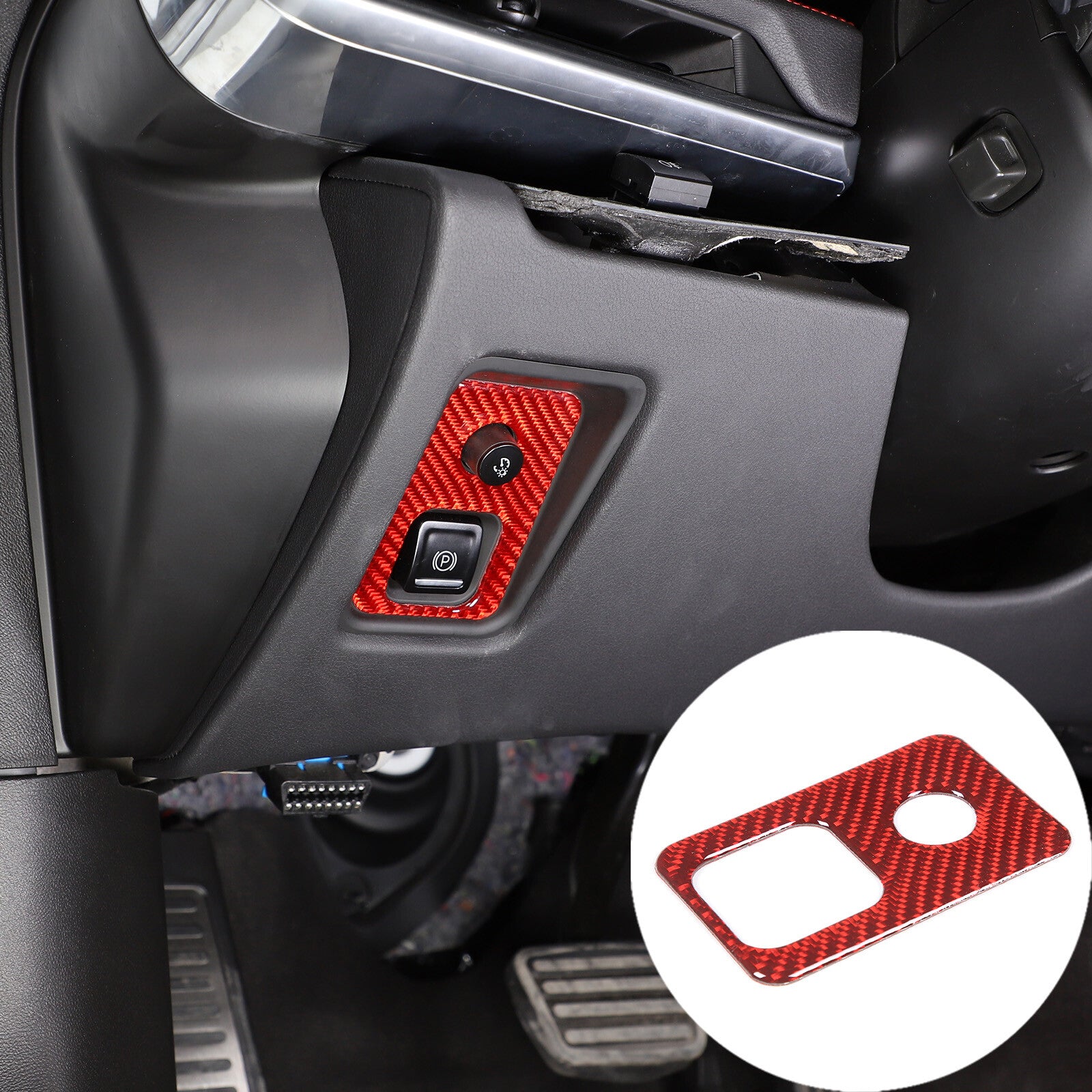 Carbon fiber ABS door handle bowl cover for 5 F10 520 525 528 11-17- v