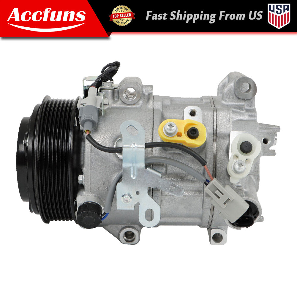 Air conditioning compressor with clutch suitable for 2013-2017 RAV4 2.5L L4 8832042140- n