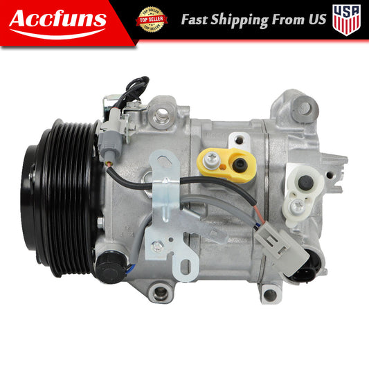 Air conditioning compressor with clutch suitable for 2013-2017 RAV4 2.5L L4 8832042140- n