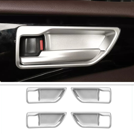 for Toyota Tundra 22-2024 Silver Inner Door Handle Bowl Moulding Cover Trim 4P