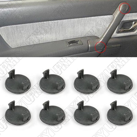 8x Door Grab Handle Screw Caps Cover Plug for Mitsubishi for PAJERO SHOGUN 1990-2000 Q
