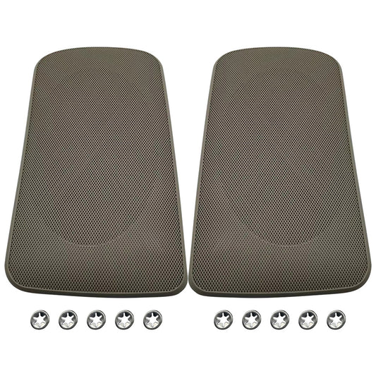 Pair Rear Speaker Grill Cover Tan Replacement 04007-521AA-EO For 2002-2006 for Camry