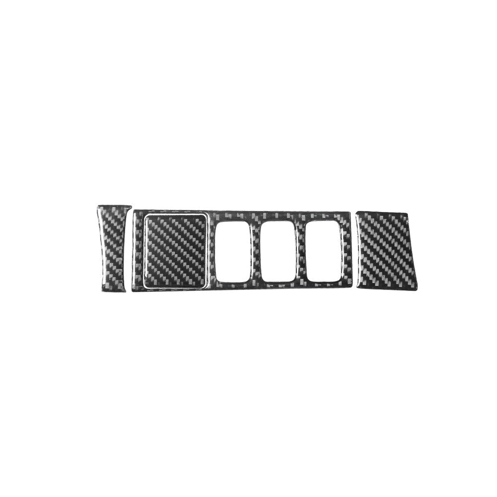 for Corolla 2020 - 2023 Matte Silver Window Lift Panel Switch Cover Trim- v