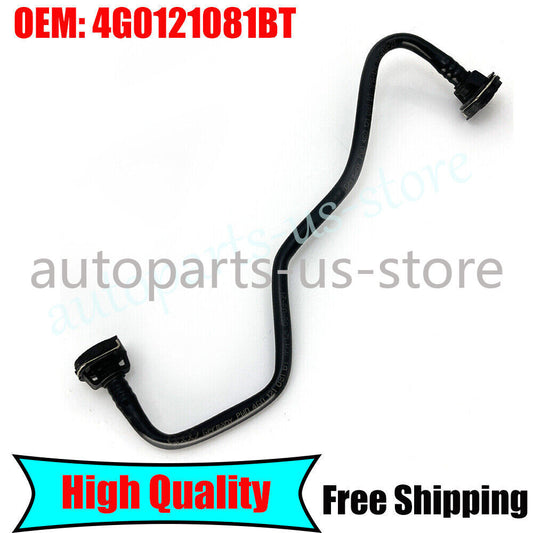 Rear Radiator Coolant Overflow Tank Tube Pipe Fit for AUDI 2013-2015 S7 4.0L-V8