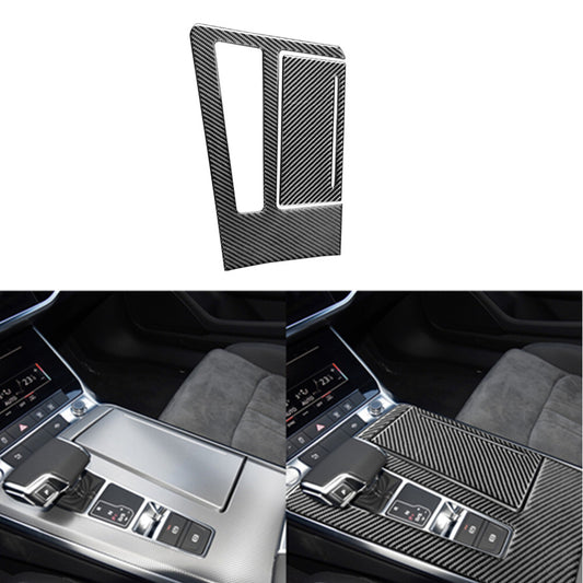 Carbon Fiber Center Air Vent Cover Trim for Land Rover Discovery Sport 2015-2019 v