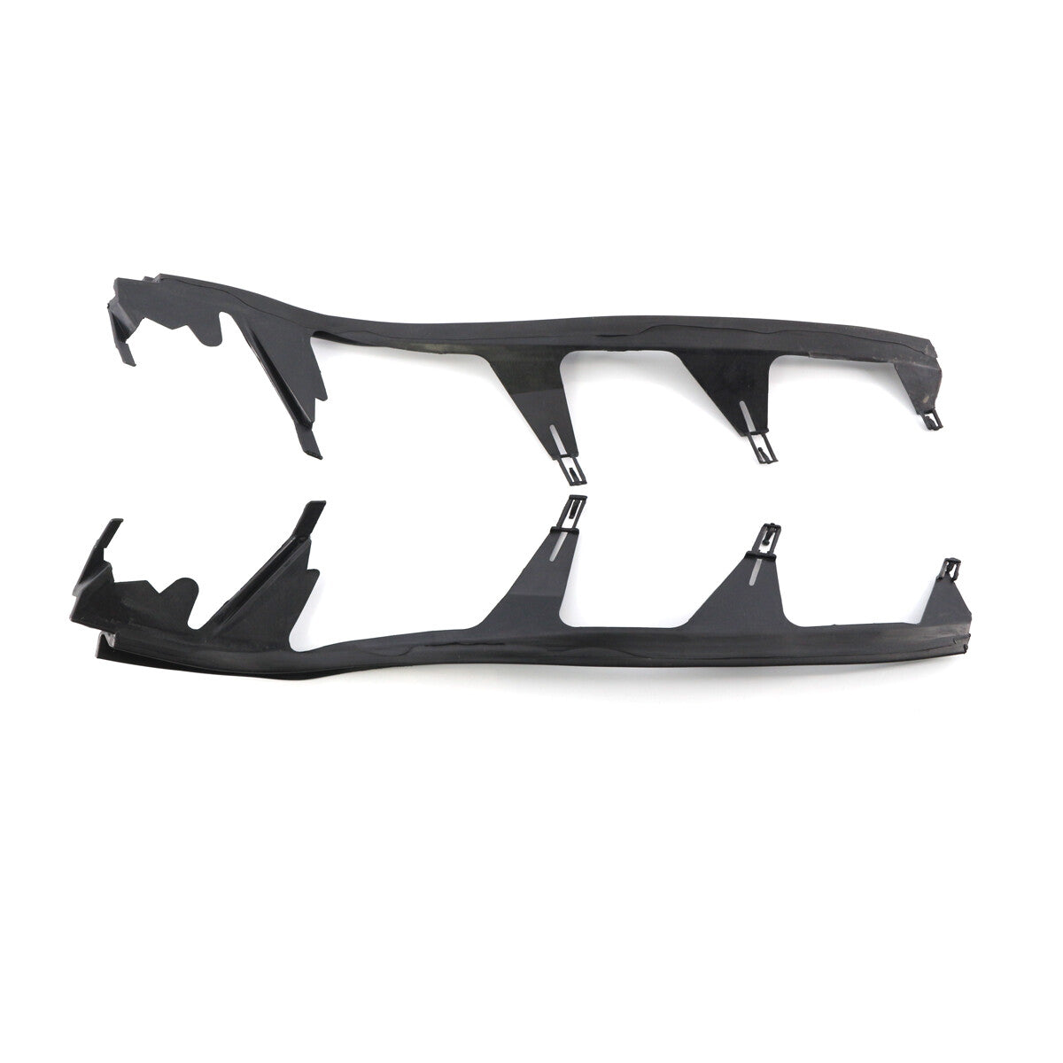 A pair of headlight protection strip spacers suitable for BMW 3 Series E46 M3 330Ci