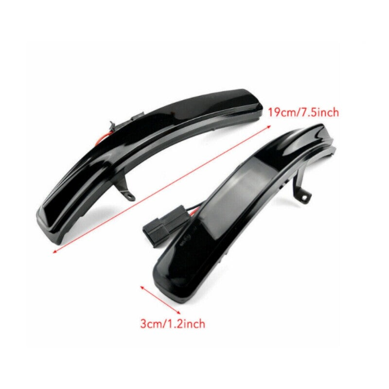 All-new LED dynamic turn signals for rearview mirrors are available on Explorer models from 2011 to 2019. n