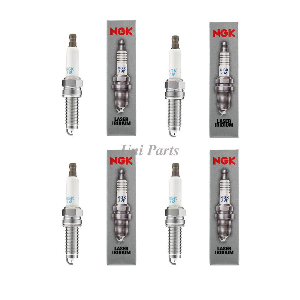 4-piece iridium spark plug set for Nissan March Micra X-Trail 22401-ED816.